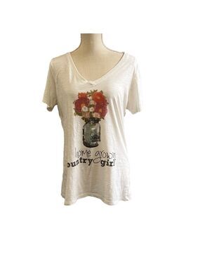 Women's Ole Smoky Moonshine Homegrown Country Girl Mason Jar T-shirt. Size XXL